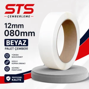 12mm 080mm Beyaz Palet Çemberi