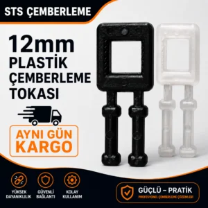 12mm Plastik Çemberleme Tokası