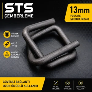 13mm Fosfatlı Çember Tokası