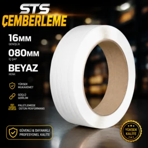 16mm 080mm Beyaz Palet Çemberi