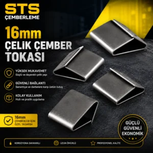 16mm Çelik Çember Tokası