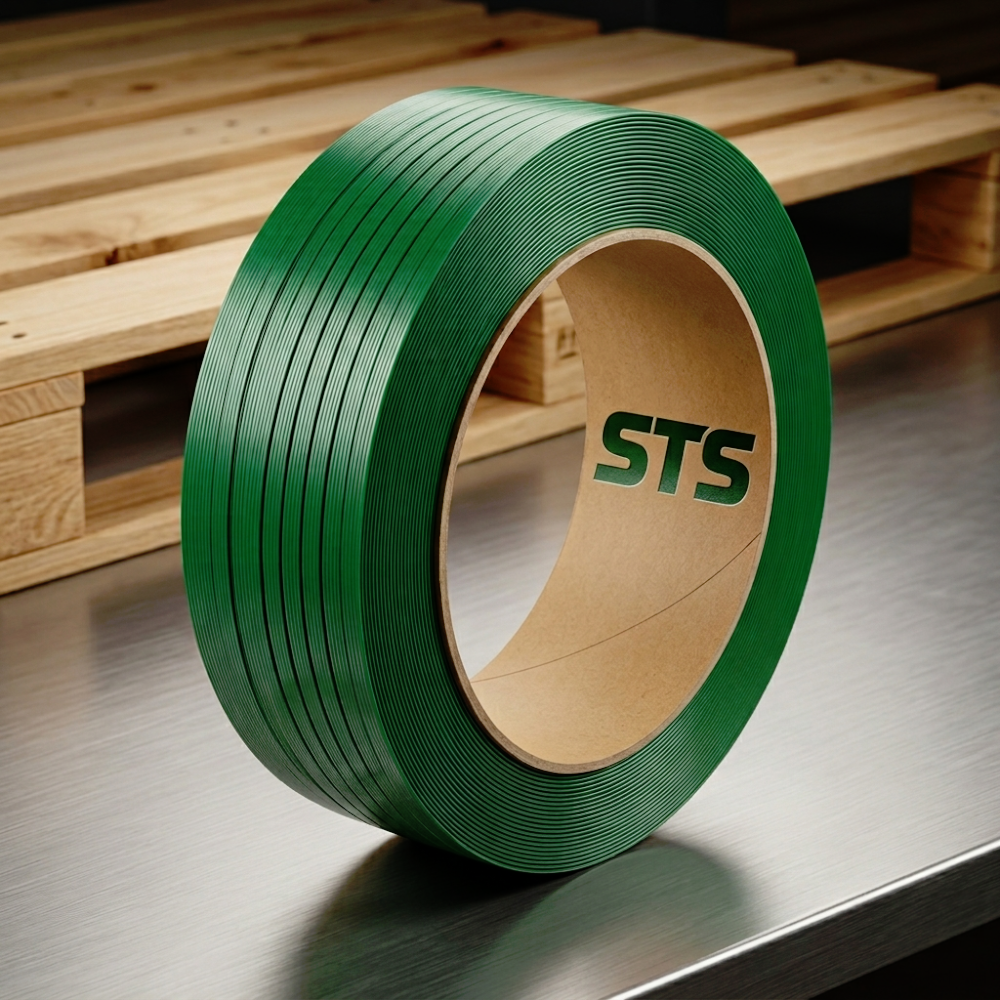 19mm 1mm 900 mt. Gofrajsız Düz Polyester Çember 19mm 1mm 900 mt. Gofrajsız Düz Polyester Çember