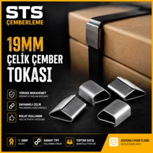 19mm Çelik Çember Tokası