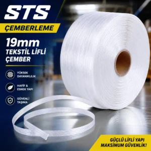 19mm Tekstil Lifli Çember