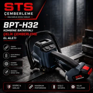 BPT-H32 Kombine Bataryalı Çelik Çemberleme El Aleti