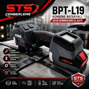BPT-L19 Kombine Bataryalı Çelik Çemberleme El Aleti