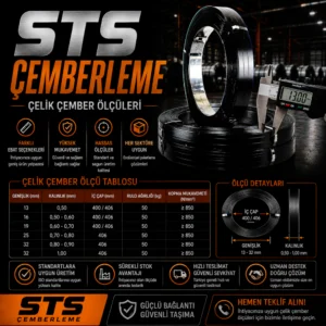 Çelik Çember Ölçüleri