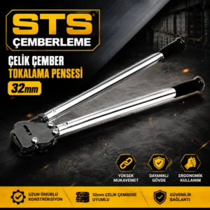 Çelik Çember Tokalama Pensesi 32mm