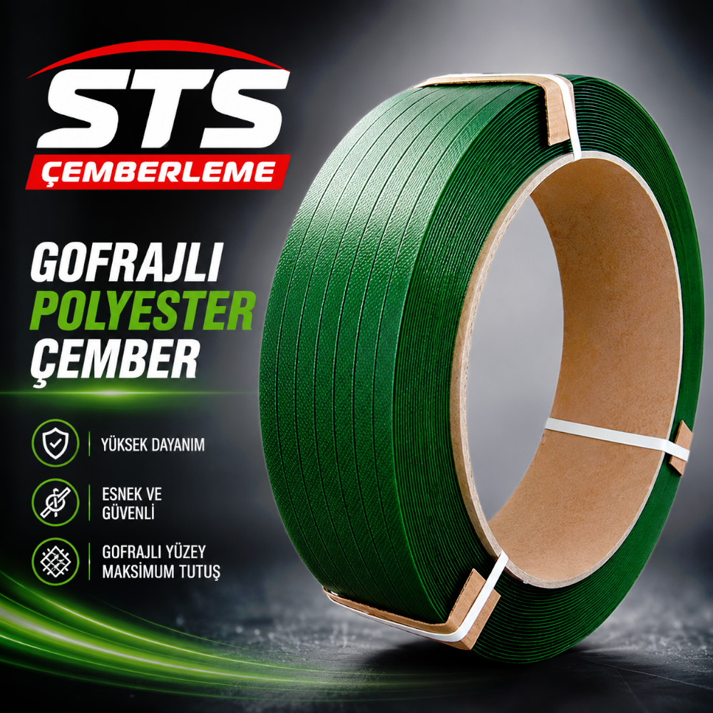 Gofrajlı Polyester Çember Gofrajlı Polyester Çember