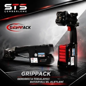 Grippack Gerdirici ve Tokalayıcı Bataryalı El Aletleri