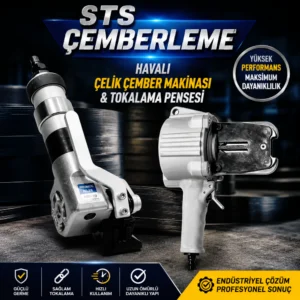 Havalı Çelik Çember Makinası & Tokalama Pensesi