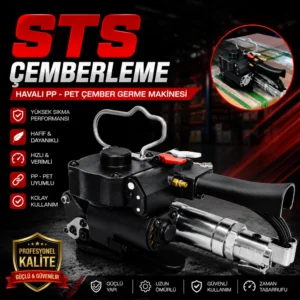 Havalı PP – PET Çember Germe Makinesi
