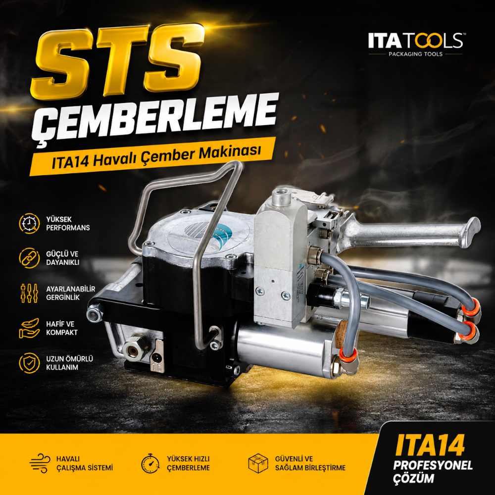 Itatools ITA 14 Havalı Çember Makinesi Itatools ITA 14 Havalı Çember Makinesi