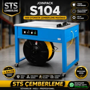 Joinpack S104 Yarı Otomatik Çemberleme Makinası