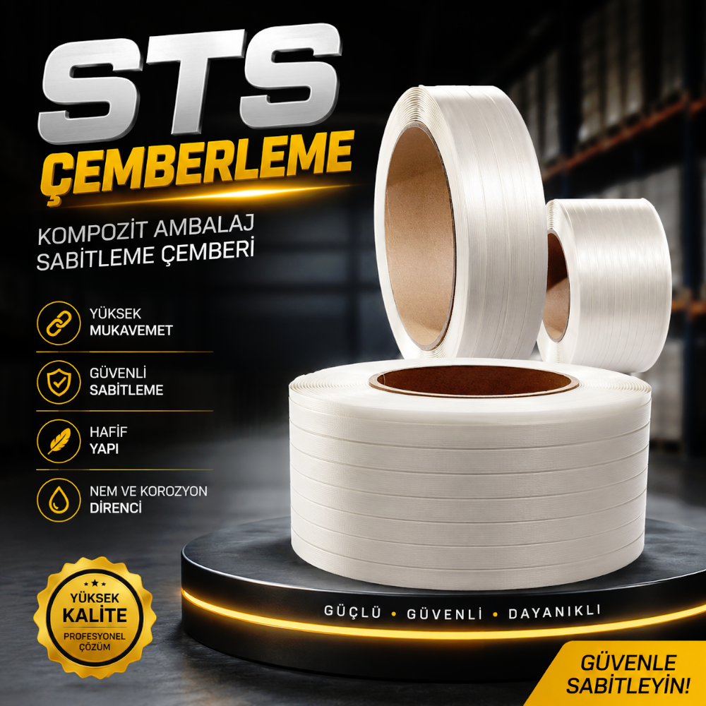 Kompozit Ambalaj Sabitleme Çemberi Kompozit Ambalaj Sabitleme Çemberi