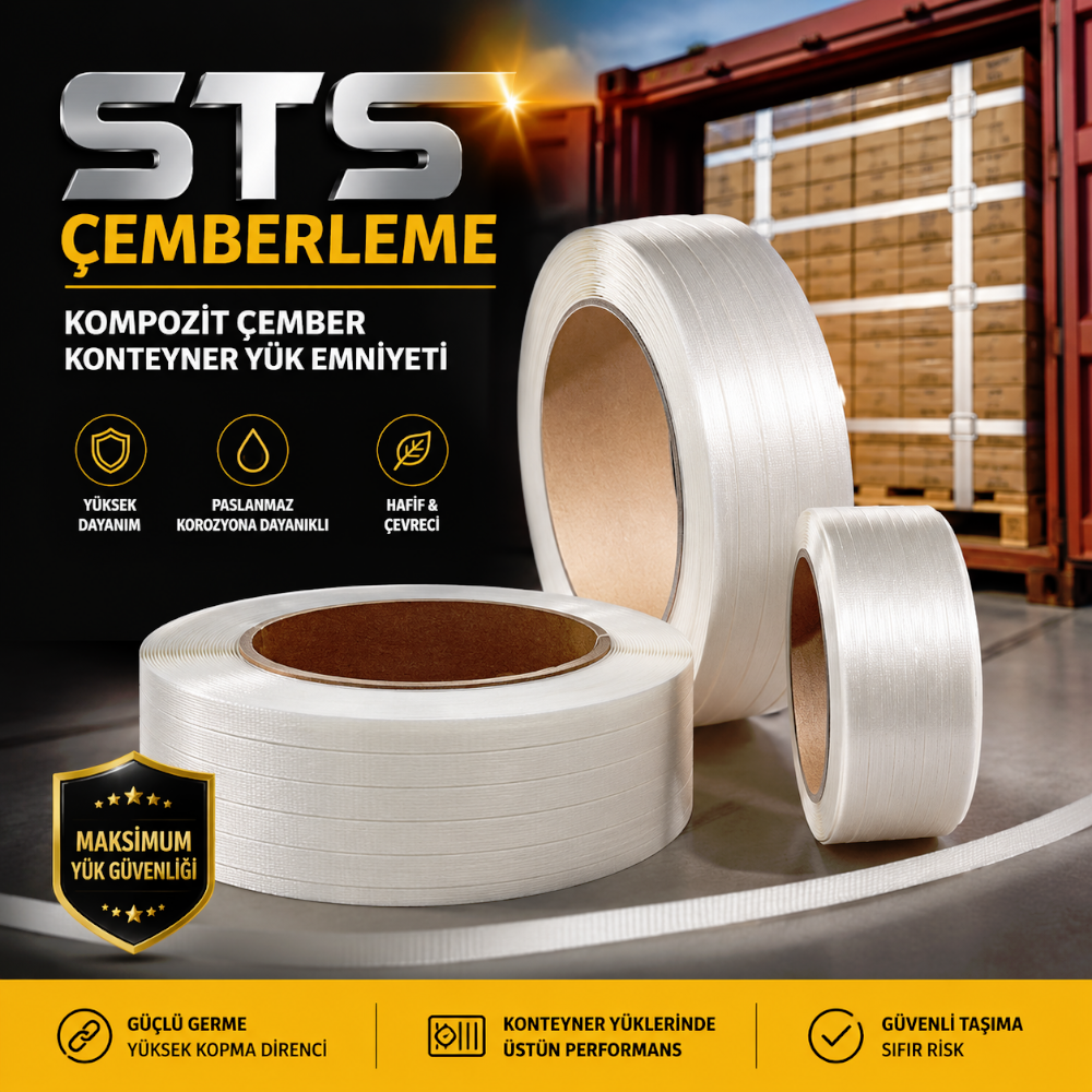 Kompozit Çember Konteyner Yük Emniyeti Kompozit Çember Konteyner Yük Emniyeti