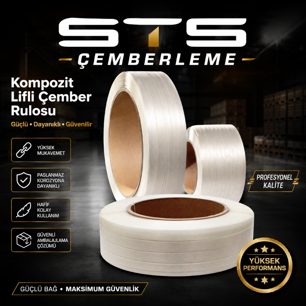 Kompozit Lifli Çember Rulosu Kompozit Lifli Çember Rulosu