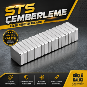 Köşeli Neodyum Mıknatıs