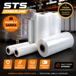 Makine ile Sarma Stretch Filmi
