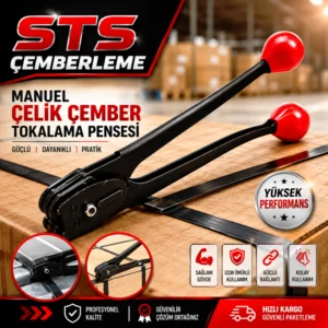 Manuel Çelik Çember Tokalama Pensesi