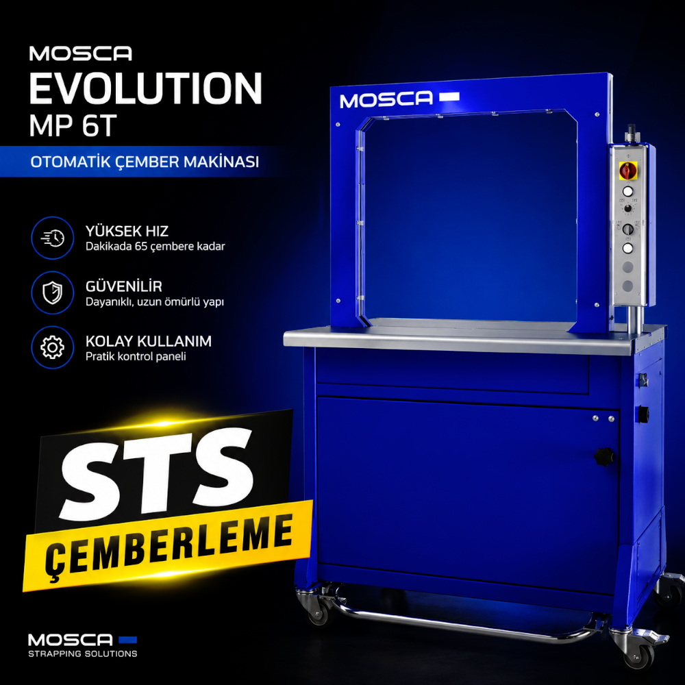 Mosca Evolution Otomatik Çember Makinası MP 6T Mosca Evolution Otomatik Çember Makinası MP 6T
