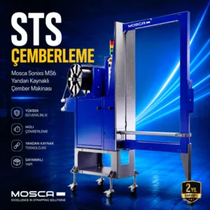 Mosca Otomatik Yatay Çemberleme Makinası Sonixs MS6H
