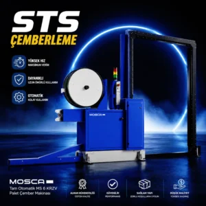 Mosca Tam Otomatik MS 6 KRZV Palet Çember Makinası