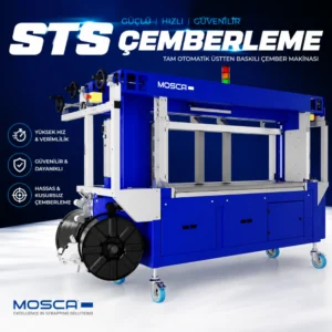 Mosca Tam Otomatik Üstten Baskılı Çember Makinası TRC