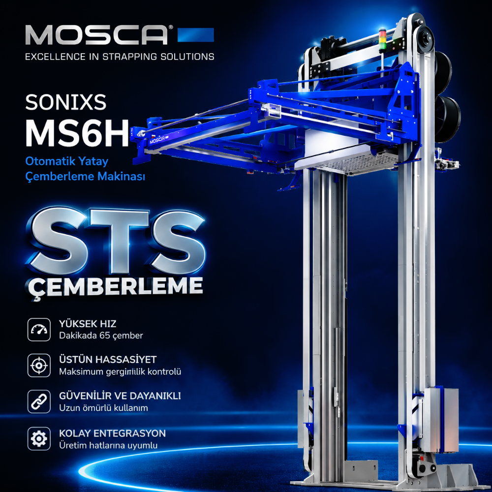 Mosca Yandan Kaynaklı Çember Makinası Sonixs MS6 Mosca Yandan Kaynaklı Çember Makinası Sonixs MS6