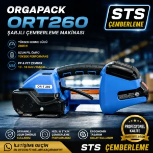 Orgapack ORT260 Şarjlı Çemberleme Makinası