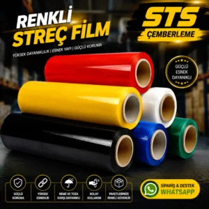 Renkli Streç Film