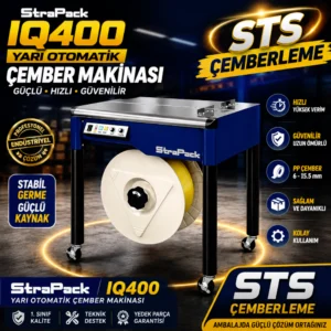 Strapack IQ400 Yarı Otomatik Çember Makinası