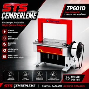 TP601D Tam Otomatik Çemberleme Makinası
