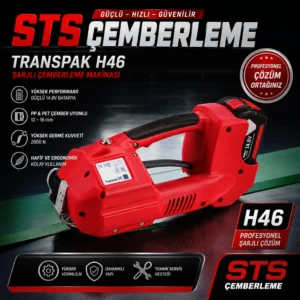 Transpak H46 Şarjlı Çemberleme Makinası