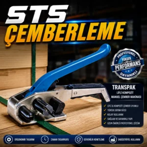Transpak Lifli Kompozit Manuel Çember Makinası