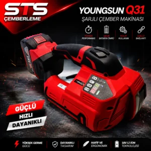 Youngsun Q31 Şarjlı Çember Makinası