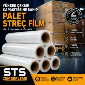 Yüksek Çekme Kapasitesine Sahip Palet Streç Film