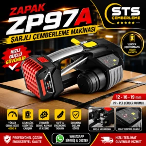 Zapak ZP97A Şarjlı Çemberleme Makinası