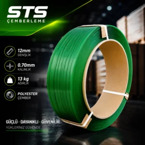 12mm 0.70mm 13 kg Polyester Çember