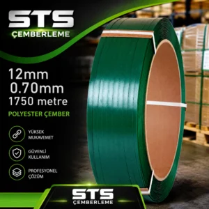 12mm 0.70mm 1750 metre Polyester Çember