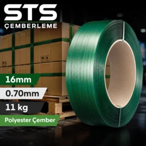 16mm 0.70mm 11 kg Polyester Çember