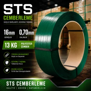 16mm 0.70mm 13 kg Polyester Çember