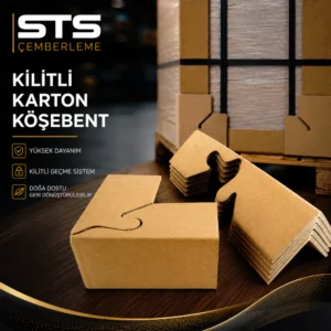 Kilitli Karton Köşebent