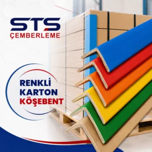 Renkli Karton Köşebent